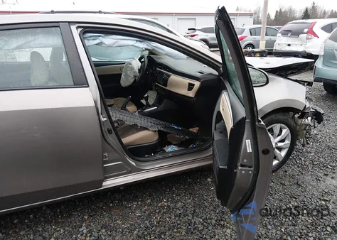 2016 Toyota Corolla Le из США, поврежденный, VIN 2T1BURHE1GC502727